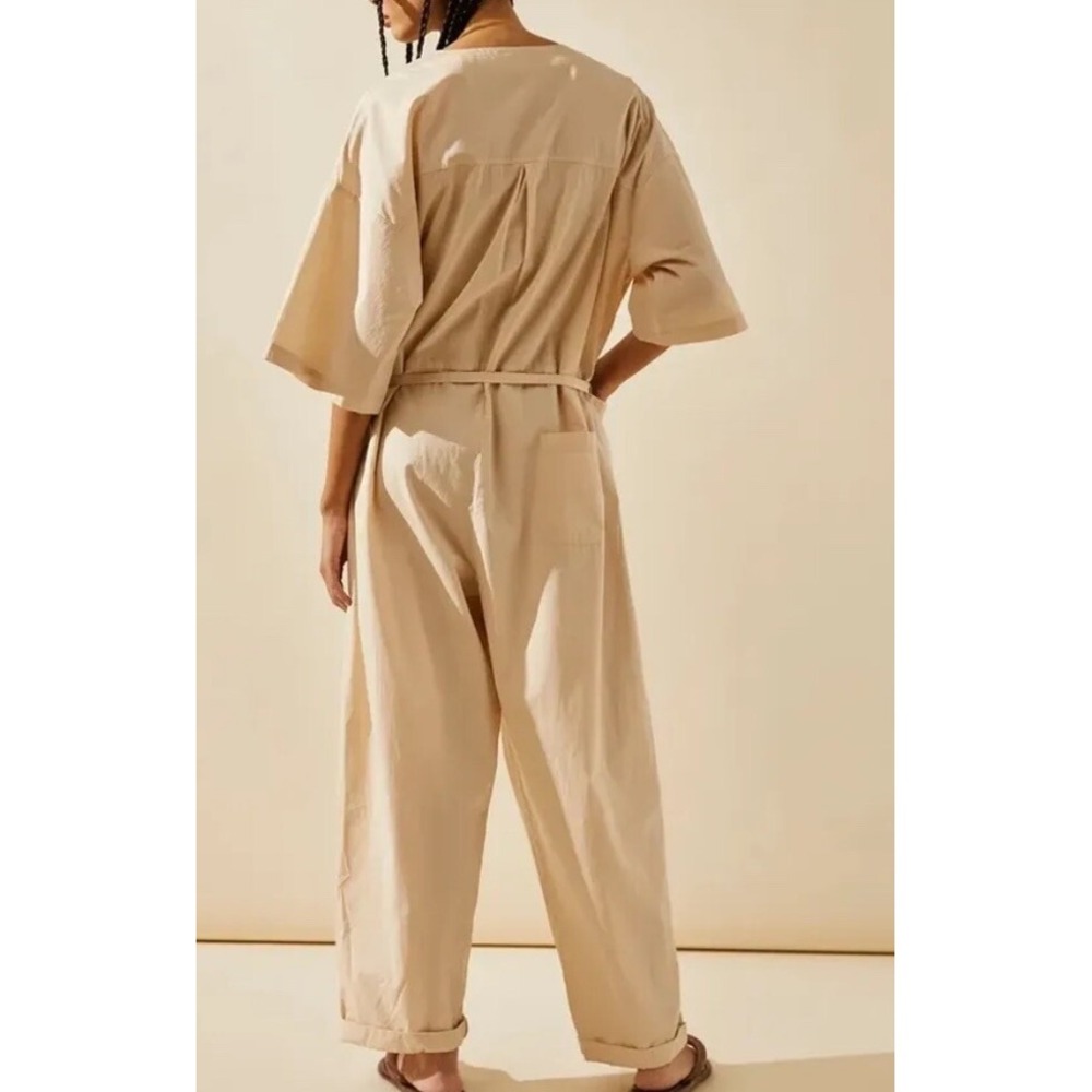 Free People Endless Summer Feels So Right One Piece Ivory Jumpsuit Women Size XS - Picture 3 of 16